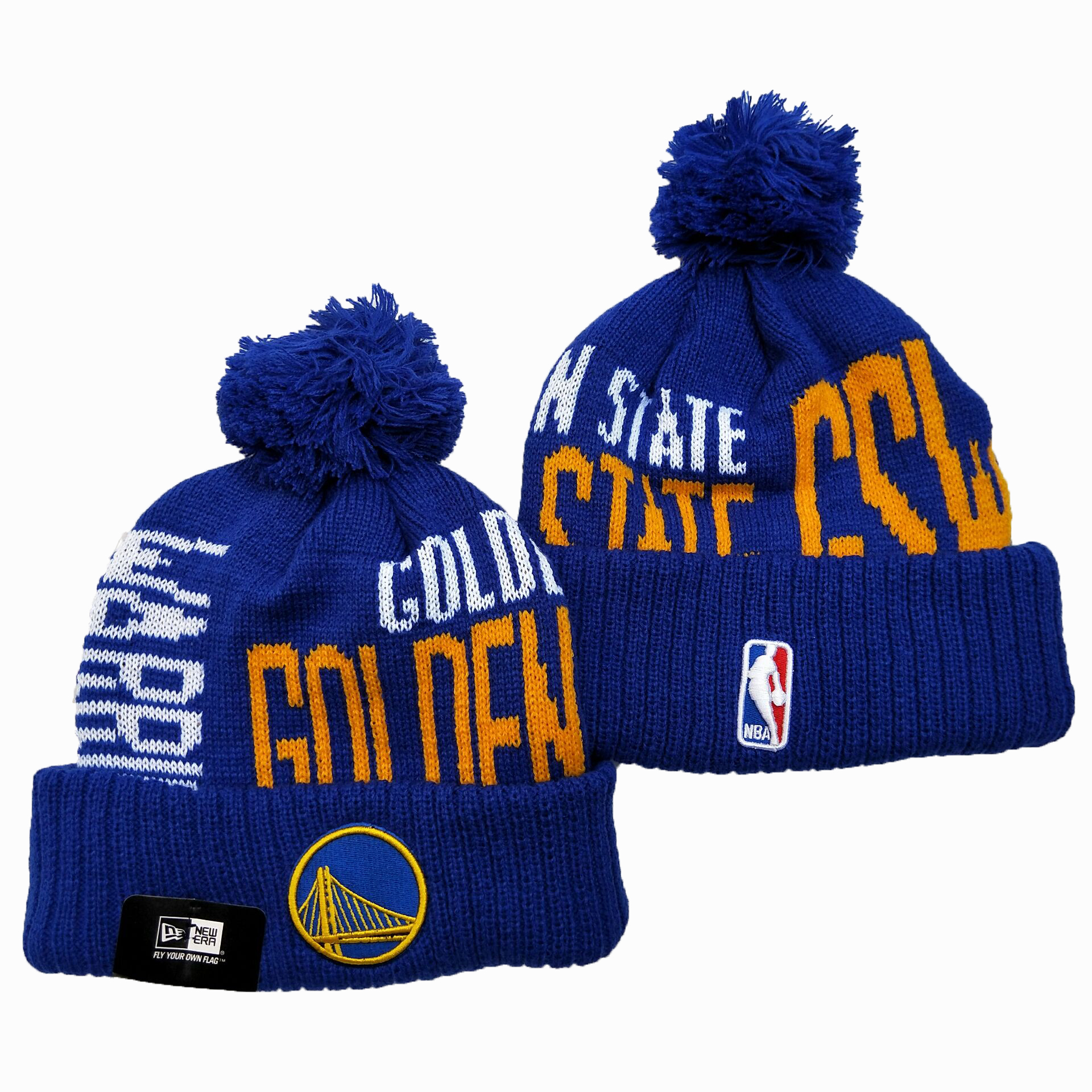 Golden State Warriors Knit Hats 003